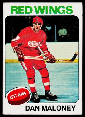1975-76 Topps #177 Dan Maloney Excellent (HUCK'S) - Image 1 of 2