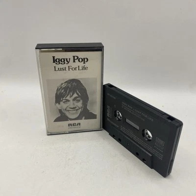 IGGY POP - LUST FOR LIFE CASSETTE TAPE - Image 1 of 4