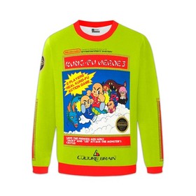 Kung-Fu Heroes Nintendo Retro NES Cover Video Game Fuzzy Sweatshirt