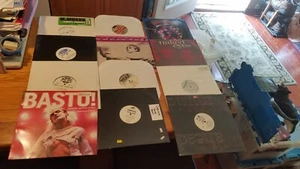 Vintage 1990's DJ 12" Vinyl Single Record Lot Hip Hop Rap House Pop Music - Picture 1 of 5