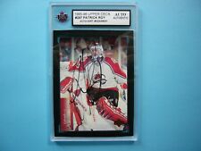 1995/96 UPPER DECK NHL HOCKEY CARD #297 PATRICK ROY NM SHARP+ KSA AUTO AUTOGRAPH