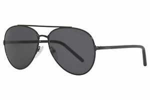 Prada SPR66X 1AB-5S0 Sunglasses Women's Black/Dark Grey Lenses Round Shape 57mm