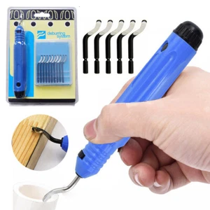 11pcs/Set Deburring Tool High-Speed Steel HSS Rotary Deburr Trimming Tool ∂ - Picture 1 of 16