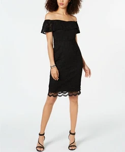 Thalia Sodi Women's Off-The-Shoulder Lace Dress Size M - Picture 1 of 2