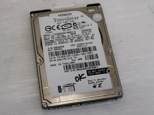 Hitachi Travelstar IC25N030ATMR04-0, 30GB, LAPTOP HDD IDE, ATA, NO BAD SECTORS - Picture 1 of 3