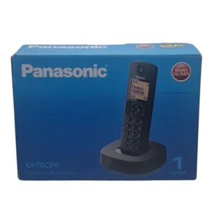 Panasonic KX-TGC310 teléfono inalámbrico digital auricular, base, fuente de a... - Imagen 1 de 14