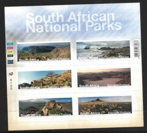 SOUTH AFRICA 2016 NATIONAL PARKS SHEETLET MNH - Picture 1 of 1