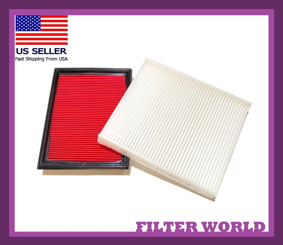 发动机和机舱空气过滤器适用于英菲尼迪 FX50 2009 - 2013 | Q60 3.0L 2019-2022  — 第 1/1 张图片