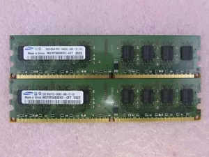 Samsung 4GB KIT (2 x 2GB) Dell Optiplex 160 330 360 740 745 755 760 960 960D Ram - Picture 1 of 1