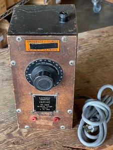 Variac por General Radio Modelo 200B Bonito Aspecto Rústico RARO SIN PROBAR El último - Imagen 1 de 4