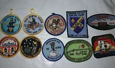 Lot of 10 BSA Cub Scout Old North State Uwharrie Patches 1994 to 2000 Unused 