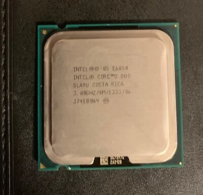 Intel Core 2 Duo E6850 3GHz Dual-Core (BX80557E6850) Processor LGA775 - Image 1 of 2