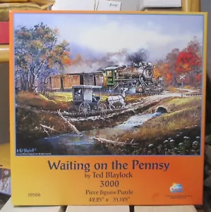 ESPERANDO EN EL PENNSY POR TED BLAYLOCK - Completo - PUZZLE SUNSOUT 3000 PIEZAS - Imagen 1 de 2