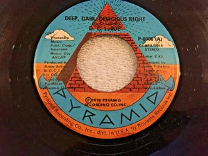 D.C.LaRUE:"Deep, Dark, Delicious Night PT1 &2":1976 Pyramid 45rpm EX+ Electronic - Picture 1 of 4