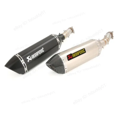 Silenciadores tubo medio 470 mm puntas de escape para Honda CBR500R CB500F CB500X 2013-2019 Foto 1 de 4