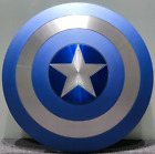 Captain America 24" Shield Metal With Leather Strp Marvels Avengers Legend