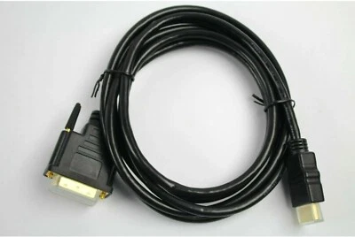 NEW PREMIUM Vseven V7E2HDMIDVID-02M HDMI(m) to DVI-D (m) Cables **FAAST SHHIP** - Image 1 of 4