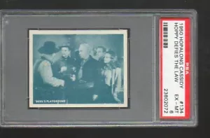 Hopalong Cassidy (1950) - Card # 134 PSA 6 - TOPPS - Picture 1 of 2