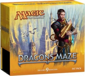 MTG English Magic the Gathering DRAGON'S MAZE Fat Pack SEALED!! - Picture 1 of 1