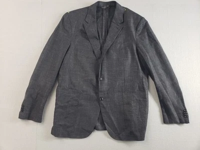Ermenegildo Zegna Men Jacket 56R Wool B Double Vented Single Breasted Workwear - Image 1 of 4