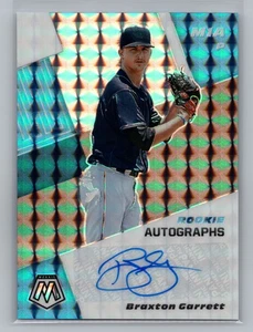 Panini Mosaic Braxton Garrett Miami Marlins Rookie Auto 2021 #RAM-BG 10132 - Imagen 1 de 2