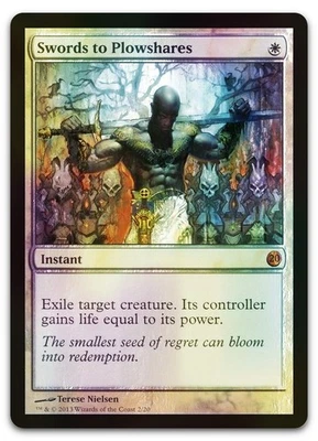 Swords to Plowshares #2 (Foil) (NM) From the Vault: Twenty V13 Magic MTG - Image 1 of 2