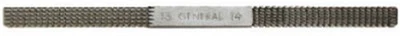 General Tools 177-1 Carbon Steel Black Oxide Double Thread Repair File - Image 1 of 2