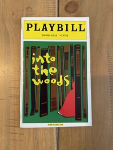 Into the Woods Broadway Revival Playbill May 2002 Vanessa Williams Sondheim - Picture 1 of 1