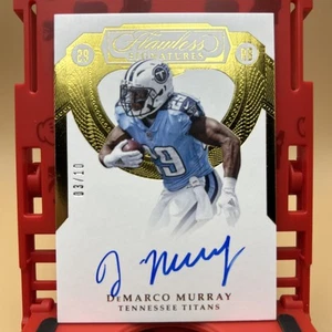 2017 Panini Flawless #FS-DM Demarco Murray Gold Auto 03/10 - Picture 1 of 3