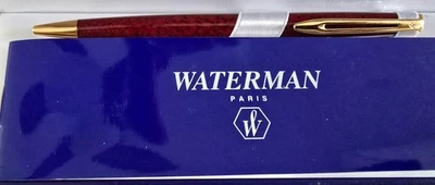 Bolígrafo Waterman Hemisphere lacado de mármol rojo en caja ¡con libro de garantía! Foto 1 de 4