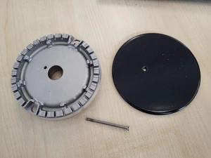 Genuine Thetford Spinflo Hob Spares - Small Black Burner 7cm - Picture 1 of 4