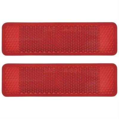 OER MD2057 69 Fits Mopar Rear Side Marker Lens, A & B-Body, Red, Pair - Imagem 1 de 4