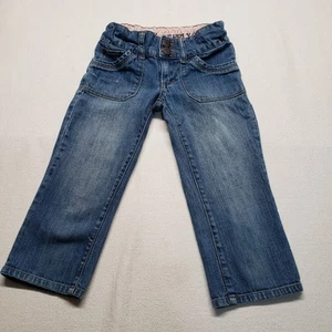 Mossimo Supply Co Jeans Girls Size 10 Medium Wash 5-Pockets Adjustable Waist - Picture 1 of 11