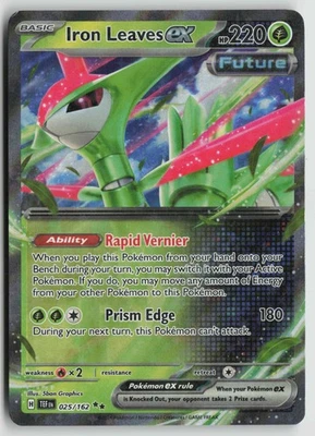 Iron Leaves ex Double Rare SV05: Temporal Forces 025/162 NM - Image 1 of 2