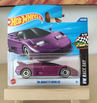 Hot Wheels '94 Bugatti EB110 SS 2025 221/250 HW Race Day 9/10 JBB36 - Immagine 1 di 2