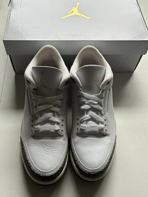 Nike Air Jordan 3 Retro Napolitano Escuro Mocha WMNS Tamanho 9 CK9246-102 VNDS com Caixa - Imagem 1 de 4