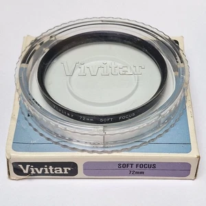 Vivitar 72mm Soft Focus Glass Filter Boxed With Keeper Case, Excellent Condition - Picture 1 of 9