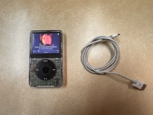 Modded Apple iPod Classic 5th Gen, 60GB, Clear - Imagen 1 de 4