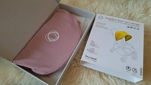 New Bugaboo Bee 3 /5 / 6 Plus extendable Sun Canopy / hood Soft Pink - Picture 1 of 18