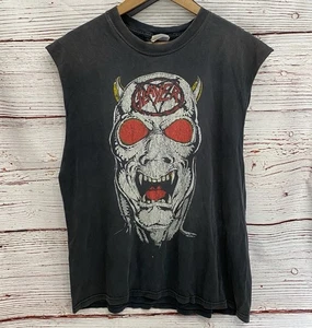 Vintage 1986-87 Slayer Konzert T-Shirt Tour Reign in Blood Criminally Insane Tee - Bild 1 von 19