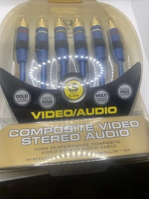 Acoustic Research 3' AV Cable AP060 NEW - Image 1 of 3