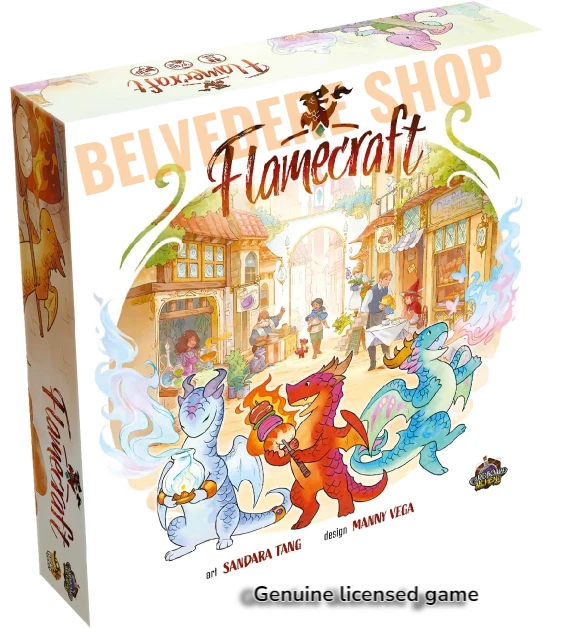 LUCKY DUCK GAMES - FLAMECRAFT | Board Game | EN Version | Strategy Game - Image 1 of 4