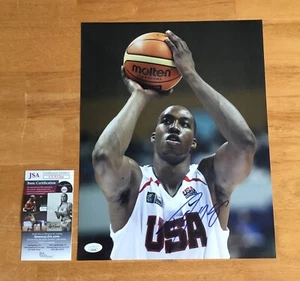 Dwight Howard NBA 8X AS Signed Autograph Team USA Basketball 11x14 Photo JSA COA - Picture 1 of 3