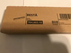 IKEA BESTA Suspension rail metal 60cm *BRAND NEW IN BOX* X 1 RAIL - Picture 1 of 2