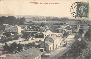 CPA 08 VOUZIERS VUE GENERALE PRISE DE LA BUTTE (GARE - Imagen 1 de 1
