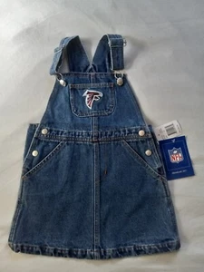 New - NFL ATLANTA FALCONS - Overall Dress Reebok Children's Size 4T - NWT - Picture 1 of 8