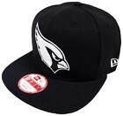 New Era Arizona Cardinals Blanc Noir Logo Snapback Cap 9Fifty Édition Limitée