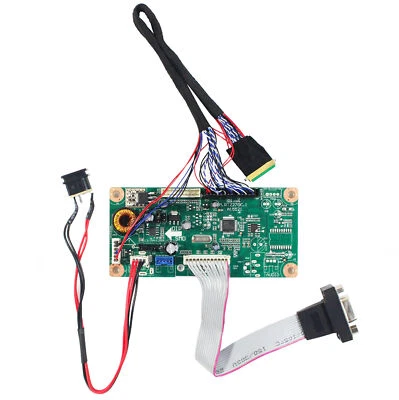 VGA LCD Controller Board For LP140WD1 N173FGE-L21 N17306-L02 1600x900 LCD Screen - Image 1 of 4
