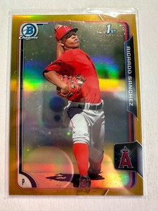 K29,742 - 2015 Bowman Chrome Prospects Gold #BCP147 Ricardo Sanchez #/50