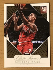2012-13 PANINI ELITE SERIES BASKETBALL DERRICK ROSE CHICAGO BULLS MVP
